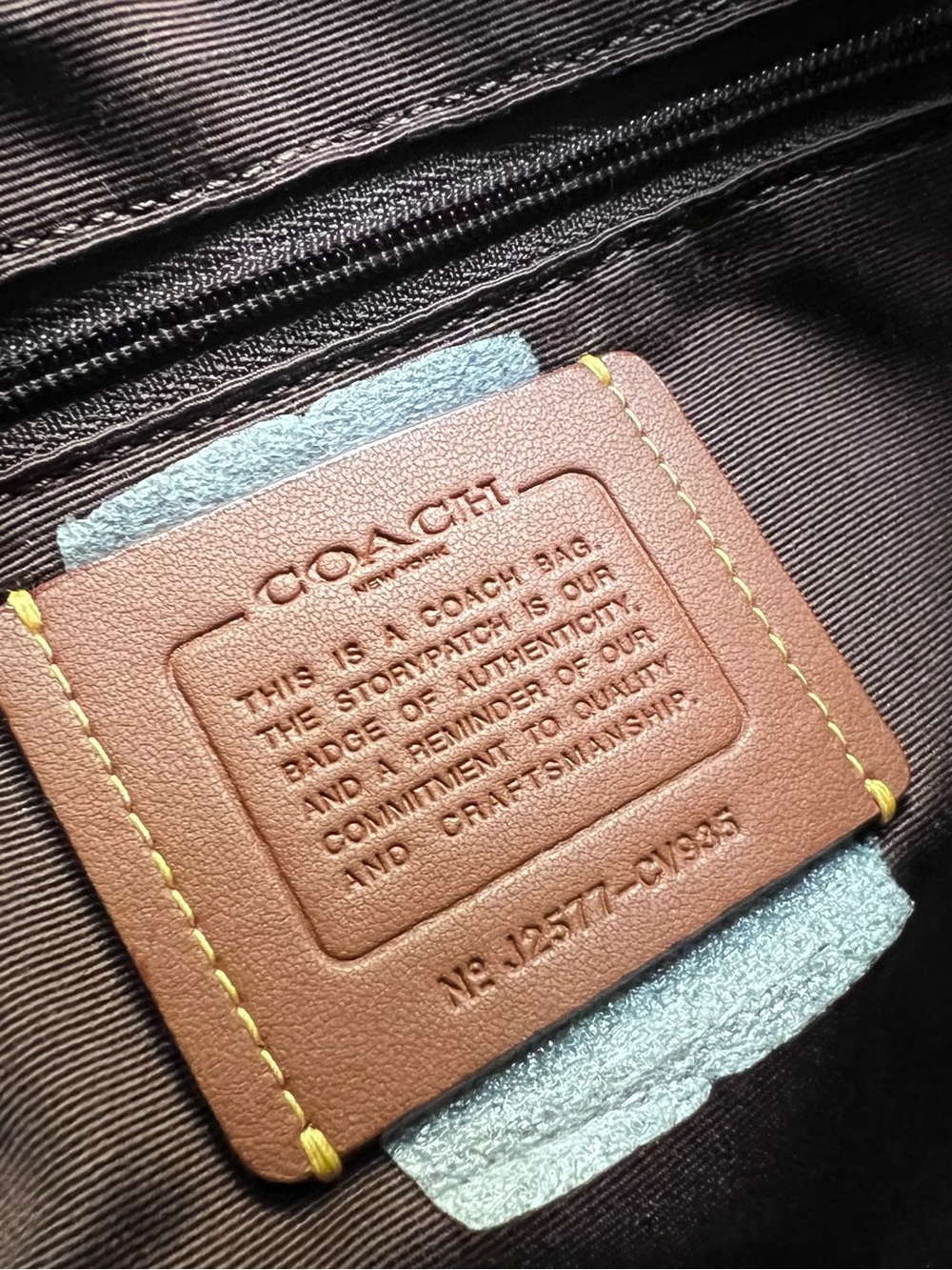 COACH Teri Hobo Bag in Maple Color - Picture 10 of 10